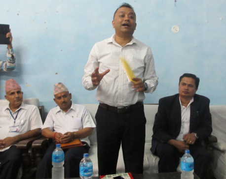 Minister Thapa donates first month’s salary to Kanti Children's Hospital